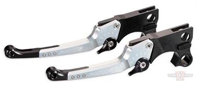 ADJUSTABLE LEVER SET BLACK/SILVER